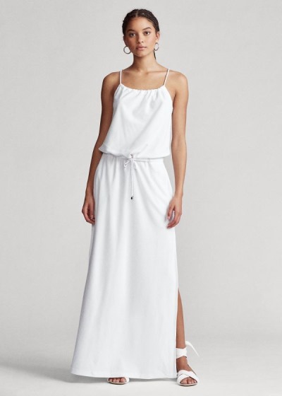 Women's Polo Ralph Lauren Terry Maxi Dresses | 849510SKC